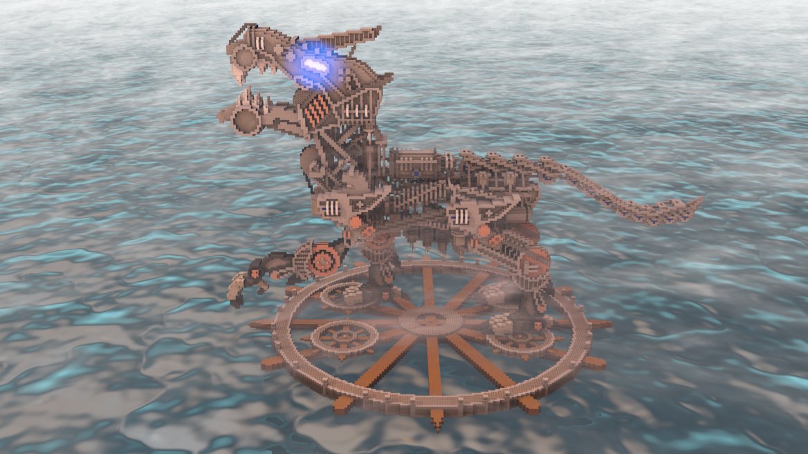 Hey, I finished a project called "Robot/cyborg Dog". 
I hope you guys like it
Special thanks to: 
-Eonli: @Eonli0 
-4newlif:e <a href="/_4newlife/">Cody A. Williams</a> 
-Juxie: <a href="/JuxieMC/">Juxie</a> 
for makingsome amazing renders!

Built on <a href="/BuildersRefuge/">Builder's Refuge</a>