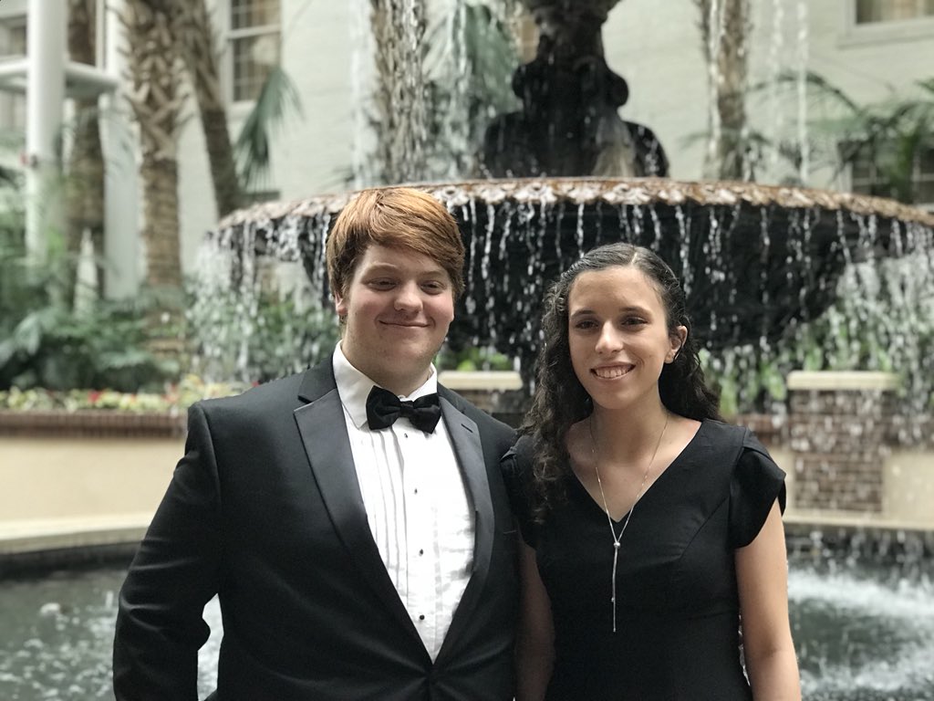 SHRaiderBand's tweet photo. Super proud of these two for representing @SpringHillHS1 at TMEA2018! https://t.co/iPKYZNuj0I