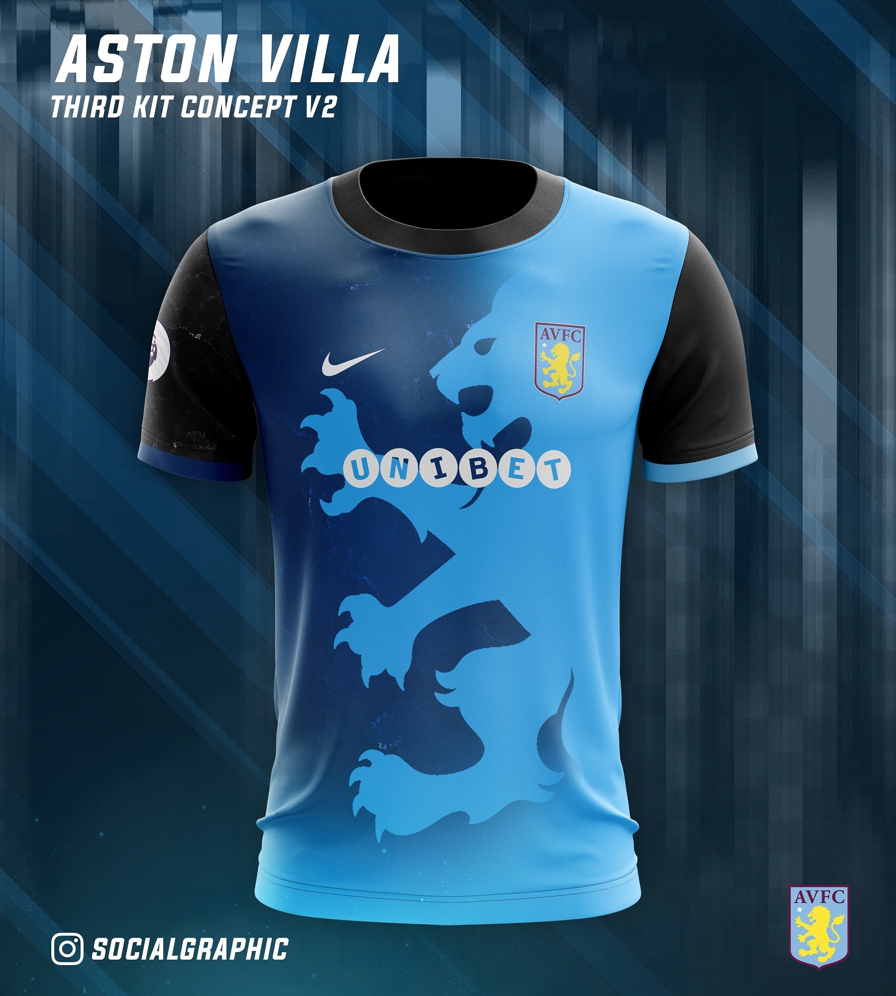 aston villa training kit