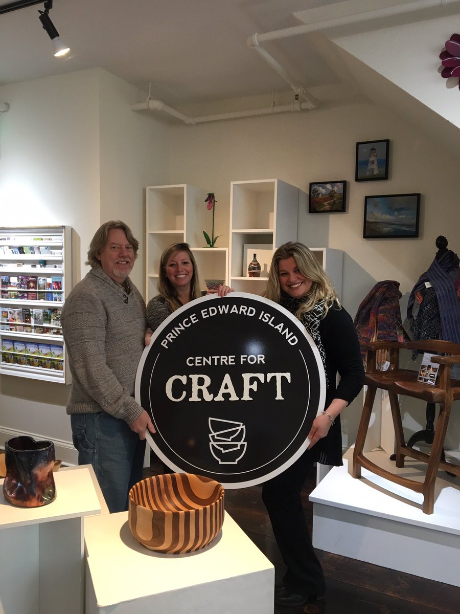 We are thrilled to introduce the new PEI Center for Craft at 98 Water Street, Charlottetown. For more information check out our new website at peicraftscouncil.com #peicc #pei #craft