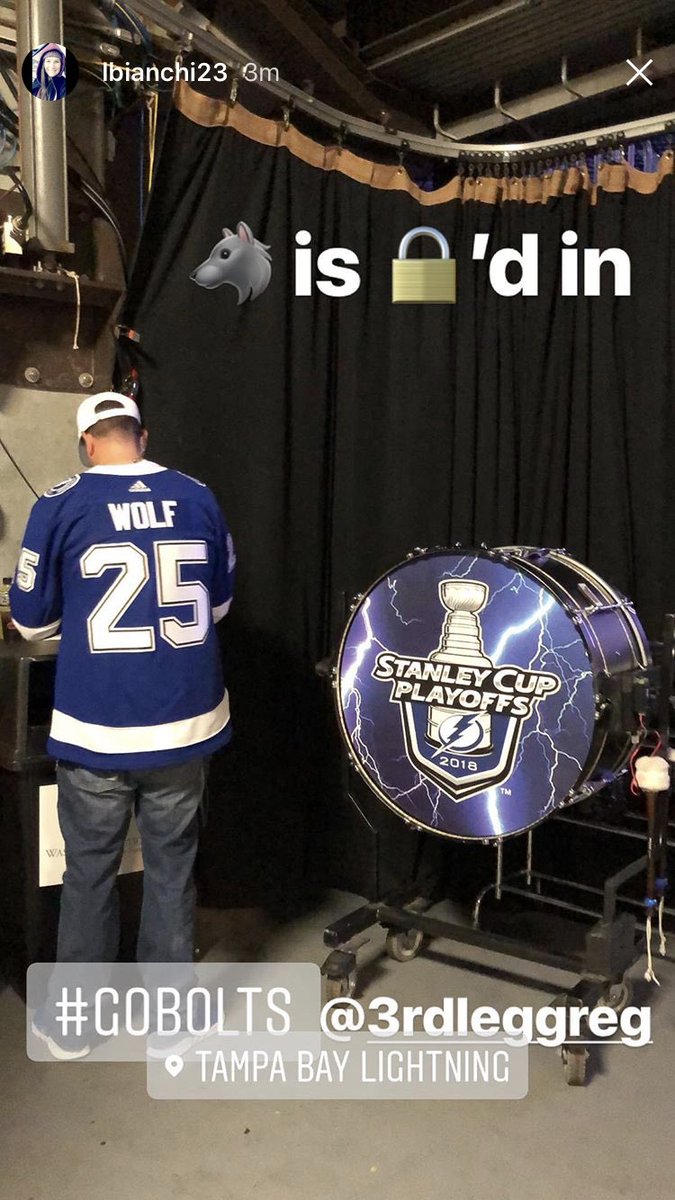 GregWolfTBL's tweet image. Thanks @lbianchi23! 
You already know I’m ready to rock this place! @AmalieArena 
@TBLightning battle @NJDevils, 3pm puck drop! #GoBolts #InArenaHost @NHL @NHLonNBCSports @StreetLacedDJs #WeDontPlayWeJustWin