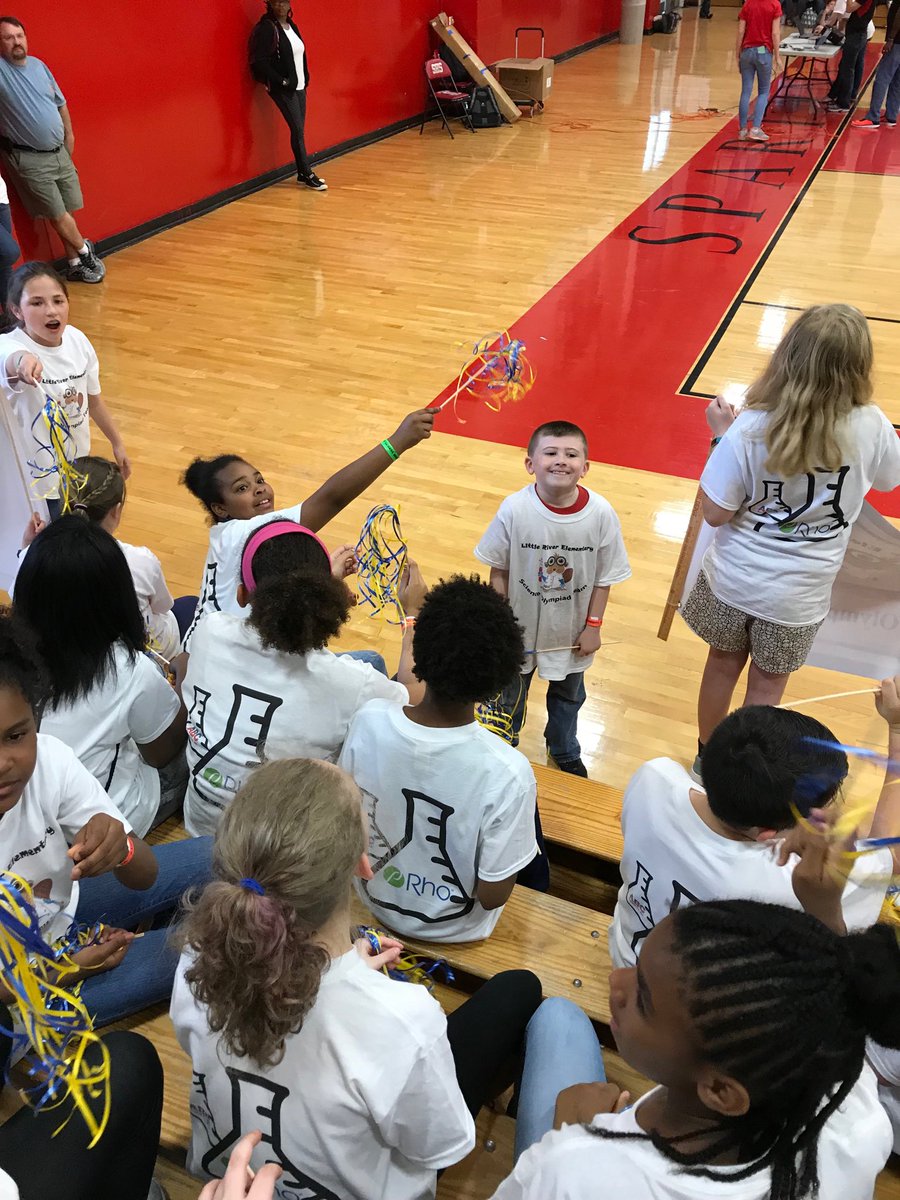 sawilli3's tweet image. In Durham with my grandson Mason waiting for the results of the Science Olympians.  Go little River Elementary!