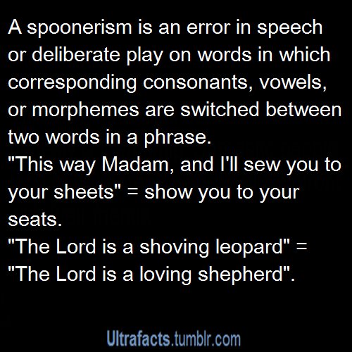 juliusagusta's tweet image. #Spoonerism