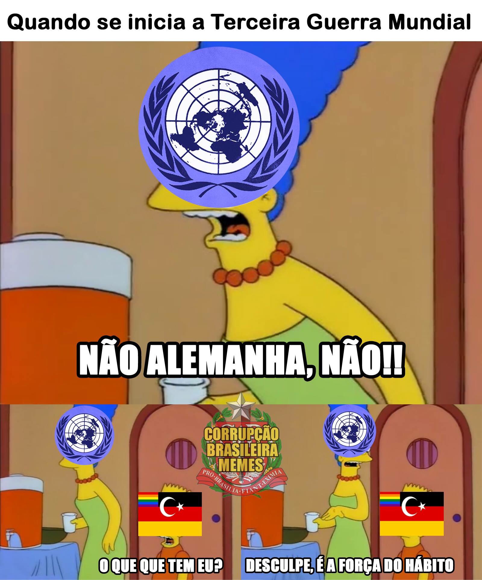 A CBM criou um telegram pra - Corrupção Brasileira Memes