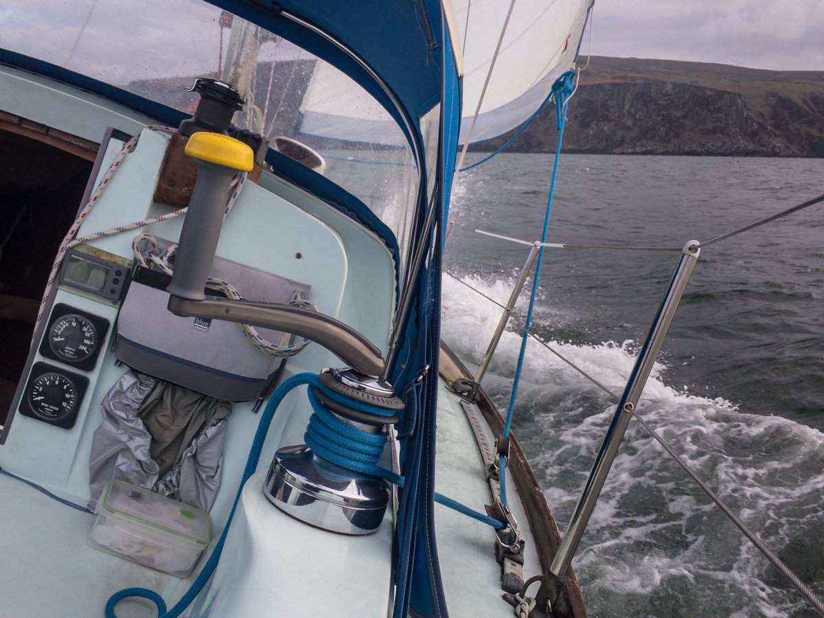 At last, a decent days sail; Culdaff and return...........