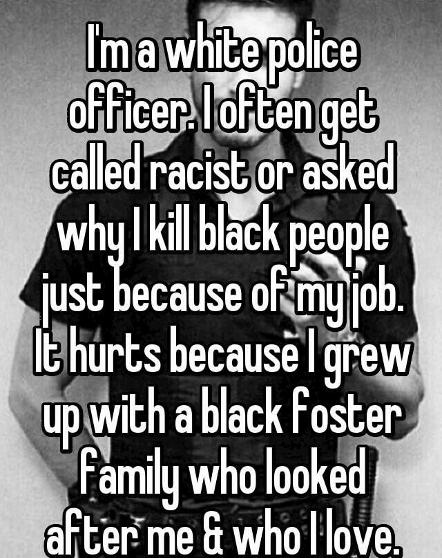 LeoSupporter's tweet photo. #BackTheBlue #BlackLivesMatter 
Just because a police officer is white, doesn't mean they're #racist. #Racism https://t.co/IPt03Nlcmr