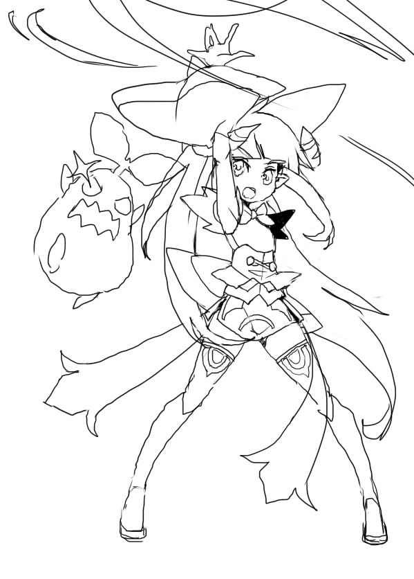 #スマホログレス
シロエ嬢下絵
リハビリ開始ですよ 
