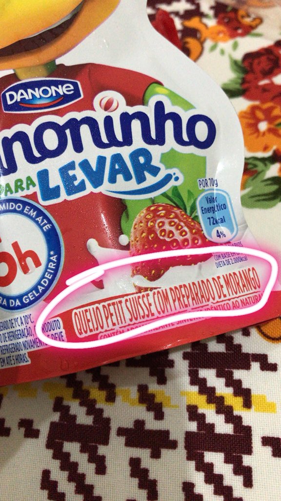 Você sabia que Danoninho na verdade é um queijo com sabor de morango?