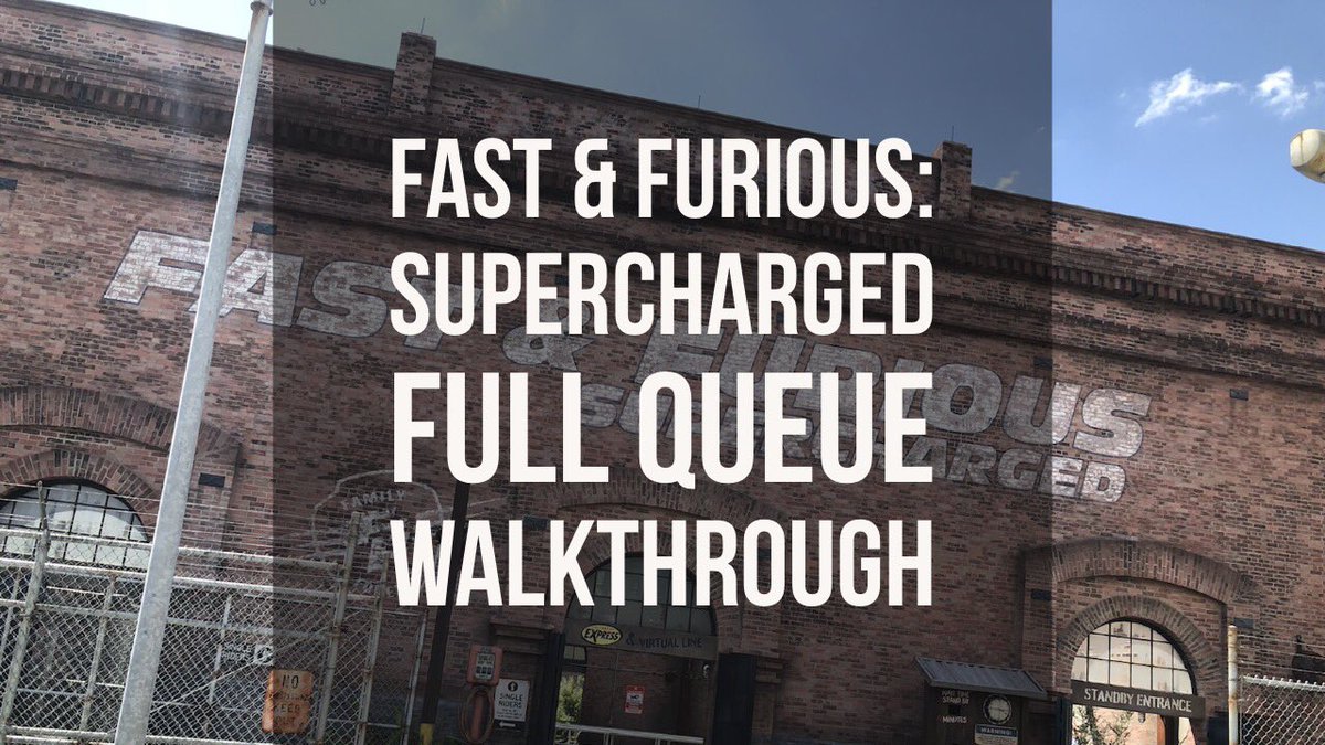 thrillgeek's tweet image. FULL #FastFuriousRide walkthrough on our YouTube channel - YouTube.com/ThrillGeek