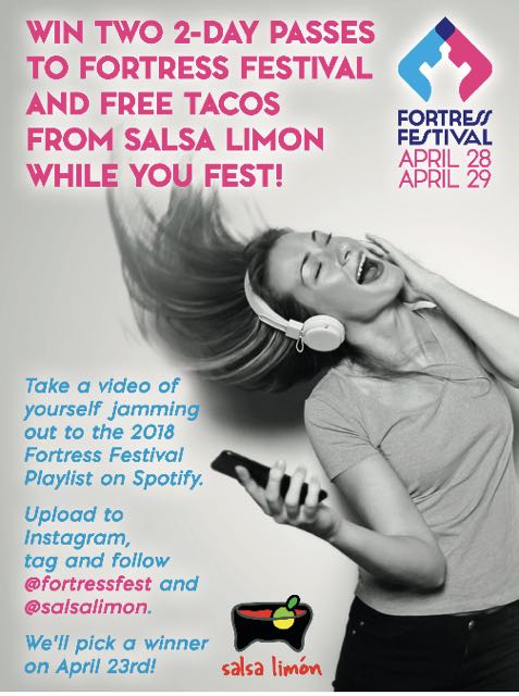 Salsa Limón (@limonsalsa) on Twitter photo What are you waiting for? Win free tickets for the Fortress Festival + Treats from Salsa Limón while you party at the Festival.
#ContestAlert #WinTicketsfortheFortress <a href="/fortressfest/">Fortress Festival</a> What are you waiting for? Win free tickets for the Fortress Festival + Treats from Salsa Limón while you party at the Festival.
#ContestAlert #WinTicketsfortheFortress <a href="/fortressfest/">Fortress Festival</a>