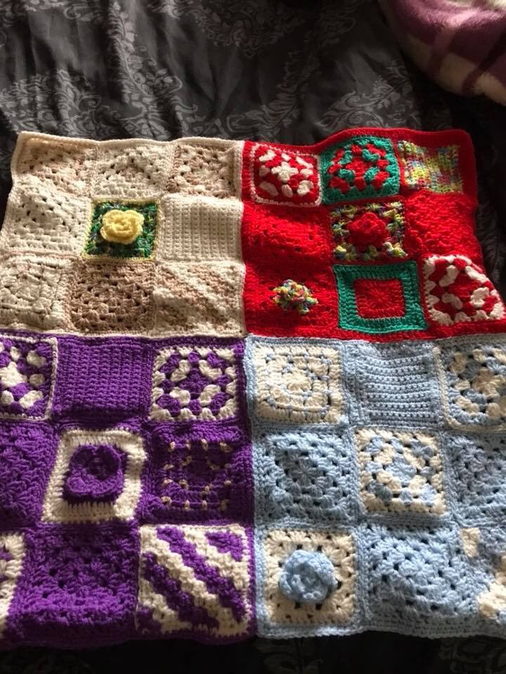 dohenybarbara1's tweet photo. #@RTENationwide chronic pain patients are fighting for their versatis patches and are knitting to visualise the loss of patches , these are been donated to charities , #Patchusbackup #chronicpain#people helping people https://t.co/0rGvjnLMt5
