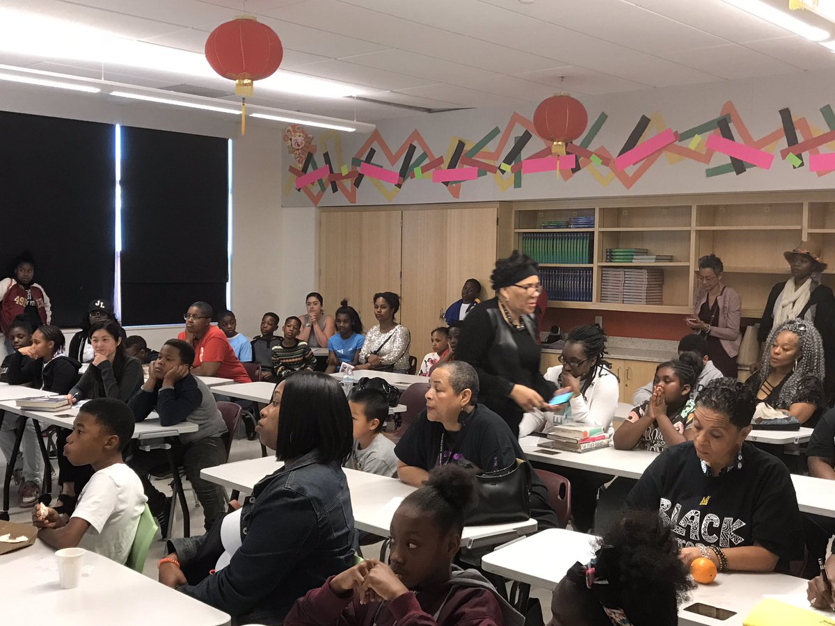 Parents and students gathering valuable skills at Black Family Day.  Willie Brown Middle School from 9:00 am to 2:30 pm Saturday, April 14.  #WeAreSFUSD