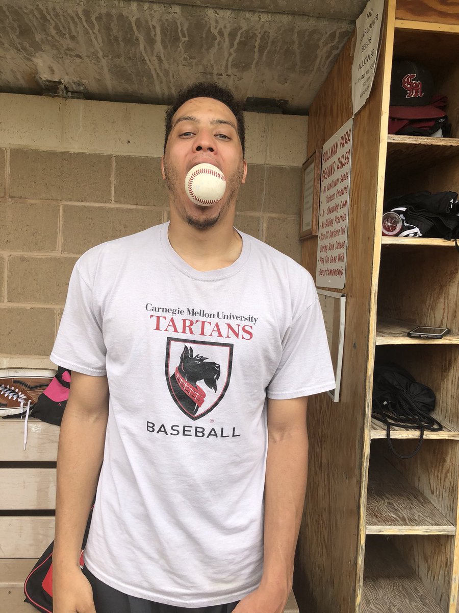 Tartan_Baseball's tweet photo. The Tartans take Game 1! They defeat WVU 7-3, with Bryant Backus taking home the Nick Halbedl Memorial Game Ball after a complete game and 8 strikeouts #HeartAndCourage #GoodHandsBetterHead https://t.co/sCVo3T1Xnf