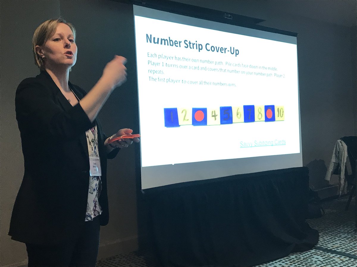 So many fantastic number path and number line activities presented by <a href="/superdouper1/">Karen Doupe</a> and <a href="/MyNssacksen/">Sarah Sacksen</a>.  Excited to use many next week with my Ss! #ETFOpley Great inspiration!