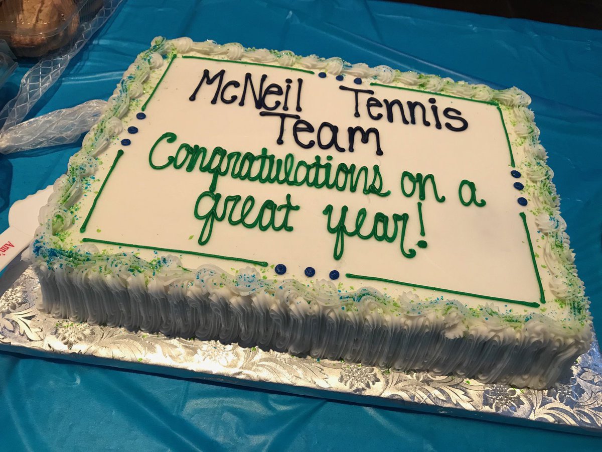 McNeilTennis's tweet photo. Our annual tennis banquet is always a blast. Love this team!🎾💙🤙🏽@MHSMavs @Mavletics @AthleticsRRISD https://t.co/maSGzqkaXi