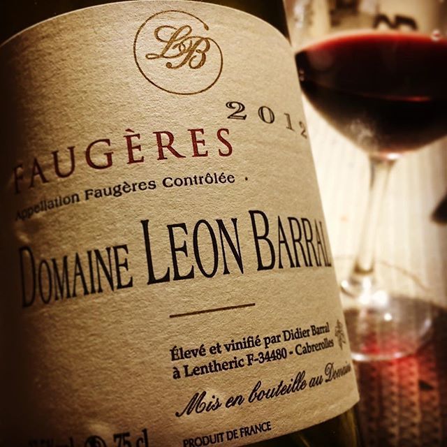 rolf's tweet photo. Lørdag. After dinner sipping. #LeonBarral AOC Faugéres 2012. #såerderropå https://t.co/Uc7kzKwvVO https://t.co/CnqUcmBhY2