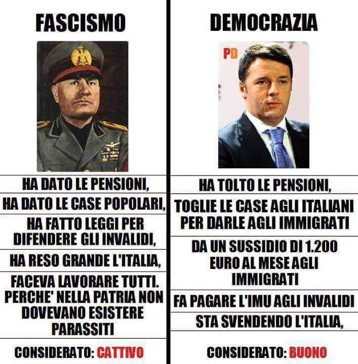 granelli_paolo's tweet photo. @RosannaGalante @marcomoltomale @XMERIDIO78 @fernandella25 @12qbert @matteosalvinimi @AndFranchini @ElioLannutti @gstelluti @NellyEnne @5bc32772e3fb467 @ZampieriChiara @demmy747 @valy_s @RennaNietta @dukana2 Noi non abbiamo bisogno di spiegazioni... Siamo in grado di vedere con i nostri occhi chi sono le CAROGNE COME TE che hanno INPOVERITO e DISTRUTTO il nostro paese!
Prova a chiedere ai #Terremotati di #Amatrice, ti diranno molto altro sulla CORRUZIONE DEL #PdFascista.
⤵️⤵️⤵️ https://t.co/sZRVK1D0uR