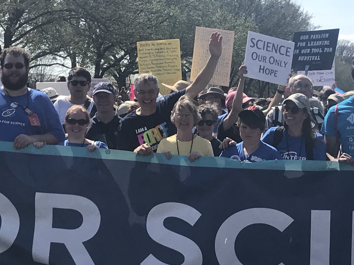Rush Holt (@rushholt) on Twitter photo Let’s March! Let’s March!