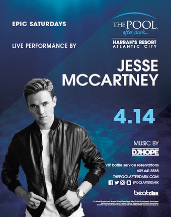 DeeDDT41's tweet photo. Tonight @JesseMcCartney is hosting #EpicSaturdays at @poolafterdark. See @PhilThePromoter For info,VIP & Entry! #RT https://t.co/fJQ1ToKzSG