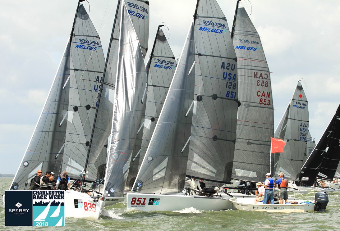 Melges_24's tweet photo. Brian Porter's FULL THROTTLE USA849 takes an early lead in #Melges24 fleet at the @sperry @CHSRaceWeek 2018 - ➡️ Check the results https://t.co/PySfQOZJng 📸 Photos by @karenryanphoto @Melges_24 @USMelges24 @MelgesUSA @Melges24Canada #SperryCRW #SCRW18 https://t.co/380FRqqH78