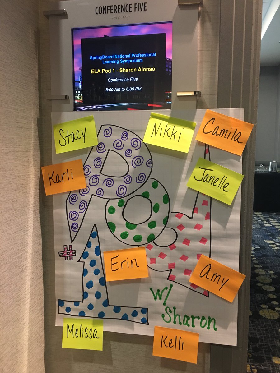 ELA Pod 1 is having all the FUN! #PodAlmighty #SpringBoardPL <a href="/DougSBoard/">Doug Waugh</a>