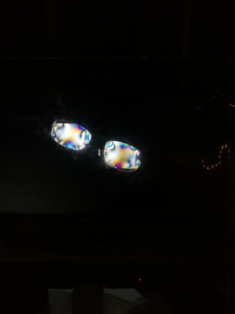 Ceremona's tweet image. #birefringence #tinkering at @ChabotSpace for #chabottinkerfest #tinkerfest