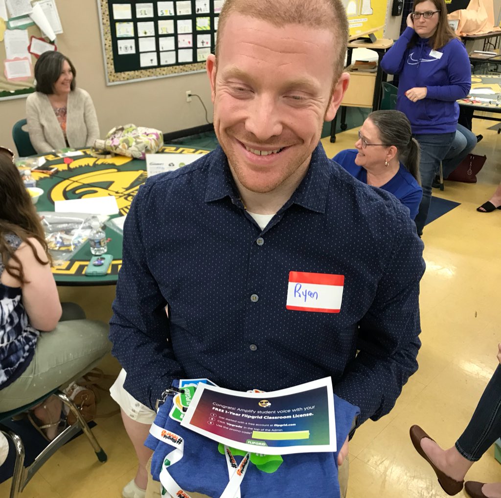magistrazee's tweet photo. Thanks @Flipgrid and @Rdene915 for making it possible to have another fun prize @swpaect #swpaect https://t.co/nwxHB1EL2I