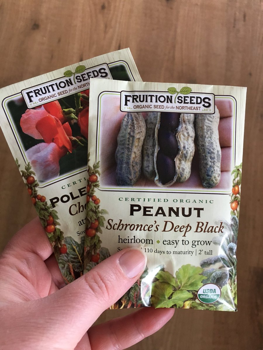 Giving these a try!  @FruitionSeeds #exploreBCgardens #gardenblog #seeds