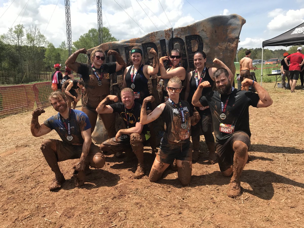 builtforged's tweet photo. We came. We conquered. We got dirty. We flexed πͺπΌ. @WarriorDash 2018. #forgerx #takecontrol #useyourfitness https://t.co/Z2qqwbUJWL
