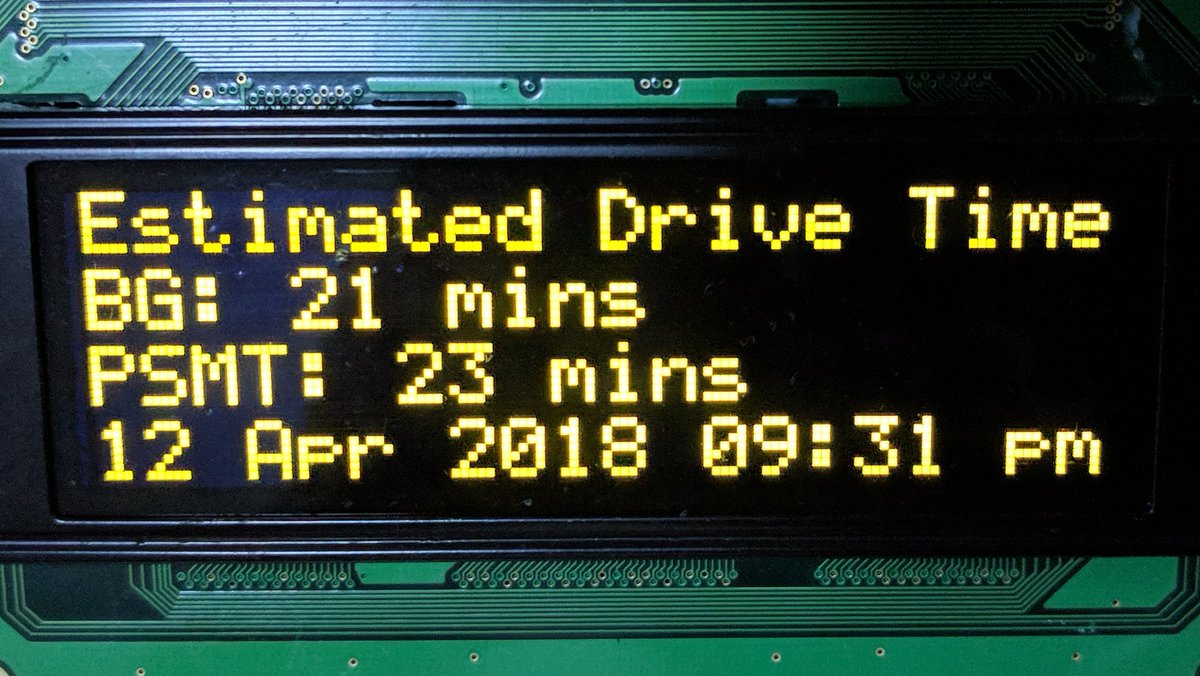 How to display commute times on a Character LCD using Raspberry Pi  dsdilpreet.blogspot.com/2018/04/displa…