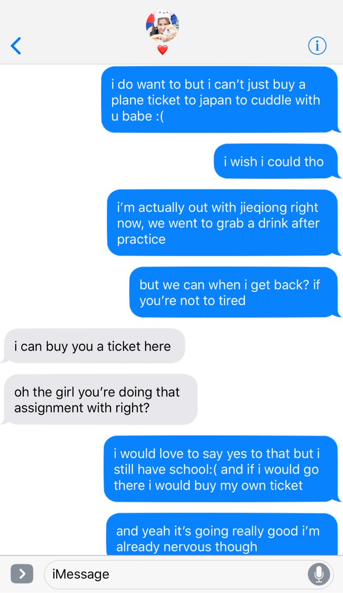 Dahyun never got the references her friends made after she told them she was hanging out with the Chinese girl. They were friends and that was that but that didn’t stop her girlfriend from feeling somehow uneasy.