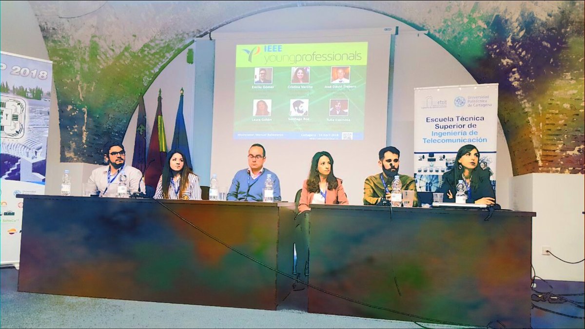 Lauragali's tweet photo. Hoy en la @UPCTnoticias con @IEEEYP_Spain @ieeespain @IEEEUPCT para hablar sobre #estudiantes, #mujerenlaingeniería y #jóvenesprofesionales. Enhorabuena #SWYP18 #SWPY2018 https://t.co/8F2evwFShu