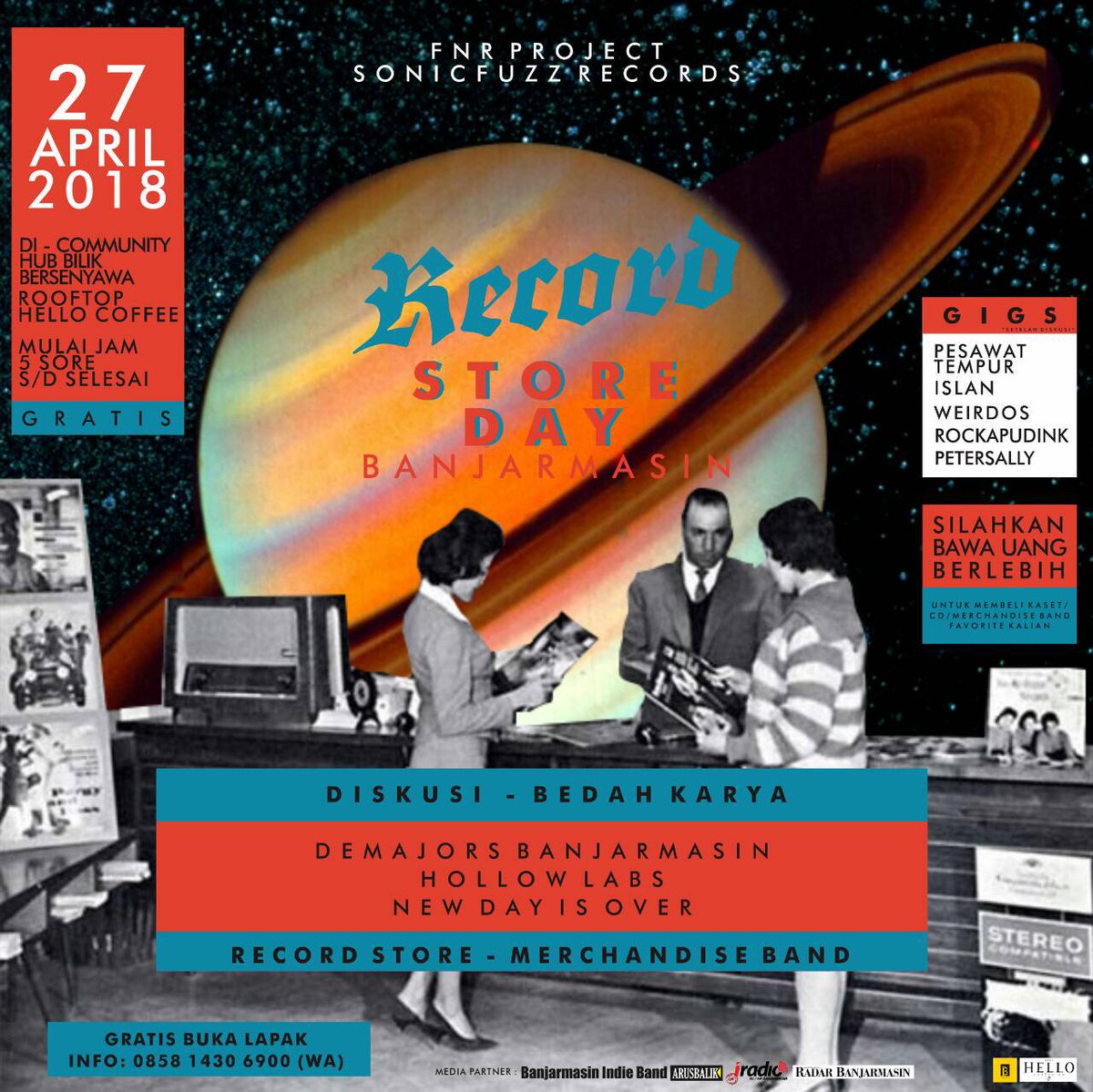 #RSDborneo #rsdkalimantan #recordstoredaykalimantan
