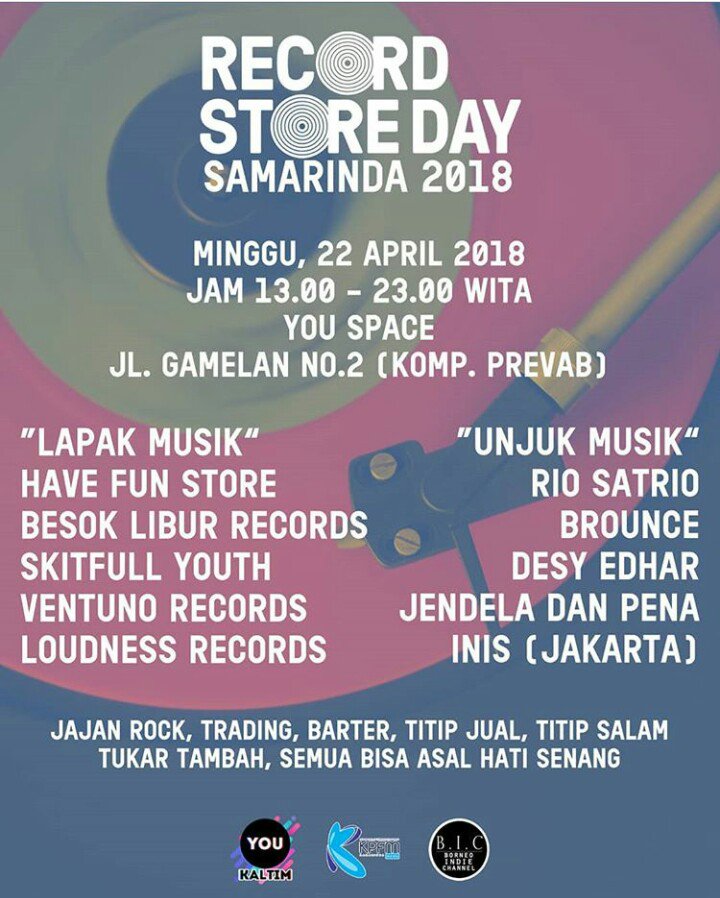 #RSDborneo #rsdkalimantan #recordstoredaykalimantan