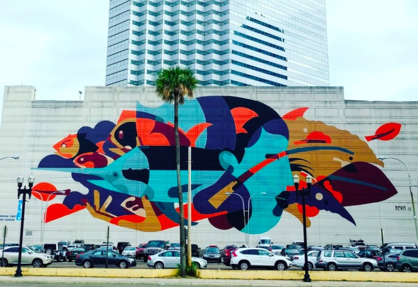 globalstreetart's tweet photo. Lots of nature themes in this piece by #JamesReka. Can you spot the swordfish? (Look closely, it's there!)
--
#globalstreetart #streetart #art https://t.co/VKy2uJSOND
