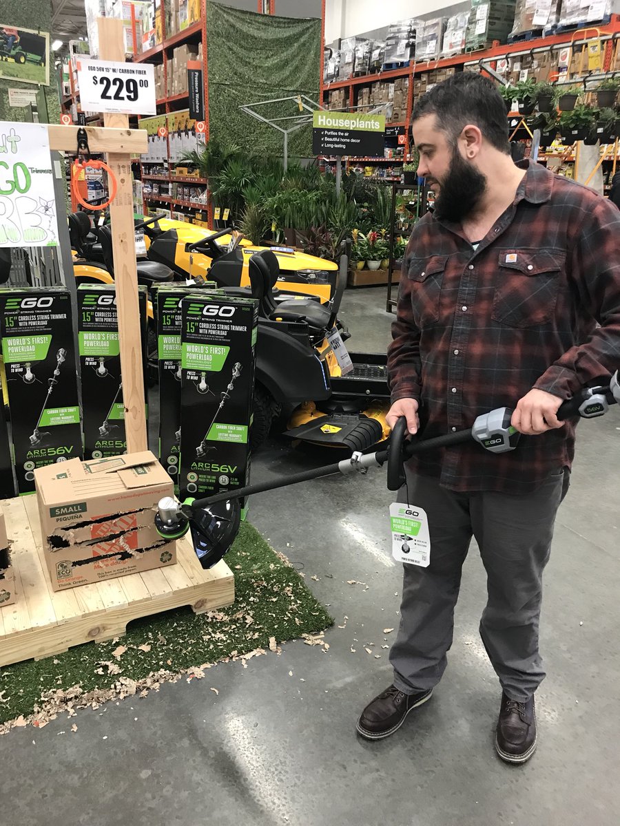 TamaraRoden's tweet image. Check out our 56v 15” cordless EGO trimmer with powerload! Come try it today at #HD4725 @DerekLarsenHD @Katie_S_Slack #PNWSBF