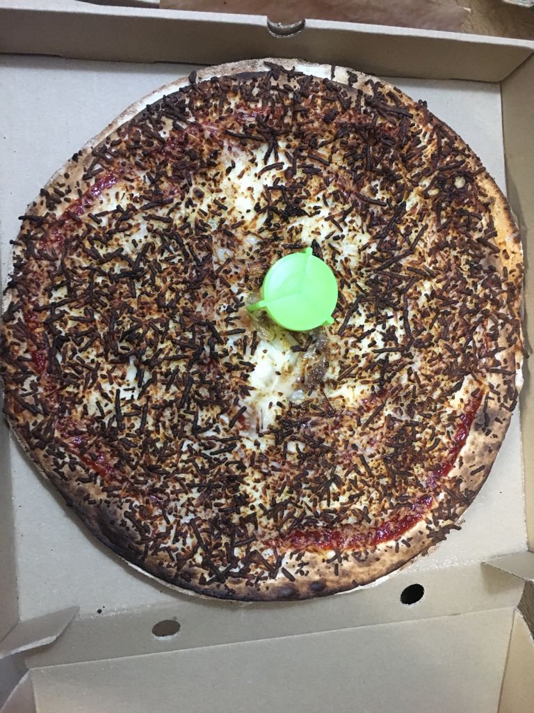 AstrugaS's tweet photo. #pamalosvosotros #conelhambrequeteníamos #bientostada @telepizza_es https://t.co/kwnbtHMwXC