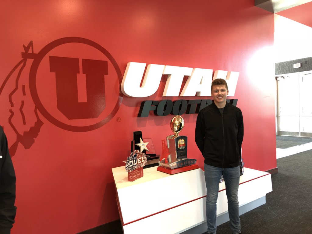 mason_falslev's tweet photo. Blessed to have received an offer from Utah. So thankful for all the coaches and people that have helped me! #GoUtes https://t.co/Lmd7N5yYrw