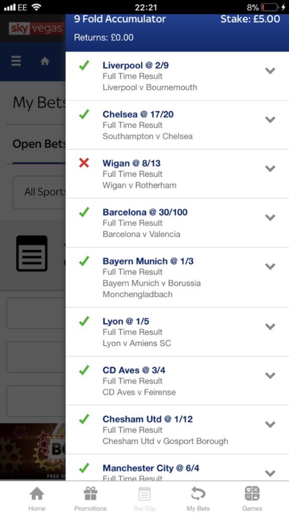 TheAlmostClub's tweet photo. Almost for @letures with #Wigan letting down this acca! Let’s hope your luck changes soon!! Give us a follow @TheAlmostClub ... Unfortunately another one joins #TheAlmostClub https://t.co/OIRNirEfMz
