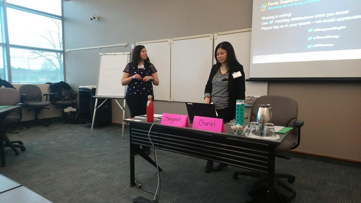 SecordEarlyON's tweet photo. Thanks @MargaretMegitt @ChanelTsang @FSmatters for a great workshop. Thanks for sharing the core values of #FSP & connections to #HDLH at #RaisingtheBarConference. Enjoyed the conversations between #childcare & #EarlyON staff and connections between our programs. https://t.co/1s8PS2xurO