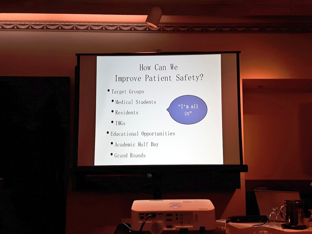 Dr. Sarah Mathieson speaking at #SRPC2018 about her research on NL slang in communication between physician and patient, implications of misunderstanding on safety, access, and practice. Absolutely wonderful talk!