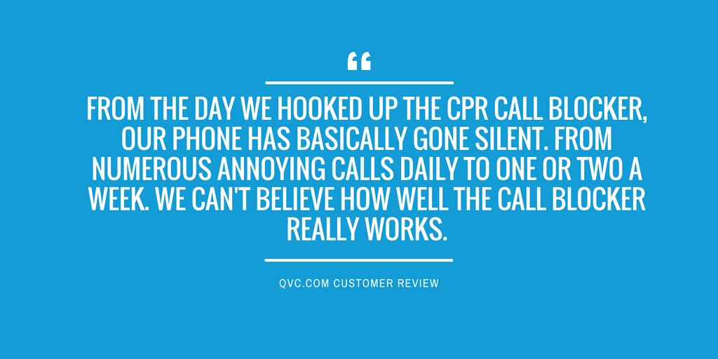 CPR Call Blocker USA tweet media