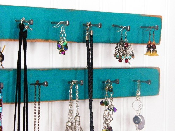 ruralgals's tweet image. Necklace Hanger..19" Long.. 2-Tiers 13 Pegs..Jewelry Organizer..Bathroom Organizer..Dorm Organizer..Choose Your Color. Unique Gift Idea! etsy.me/2sCsN1F #decoupageknobs #shabbyframesets #shabbychic #officesupplies #Etsy #countrygirls #ClosetOrganizer