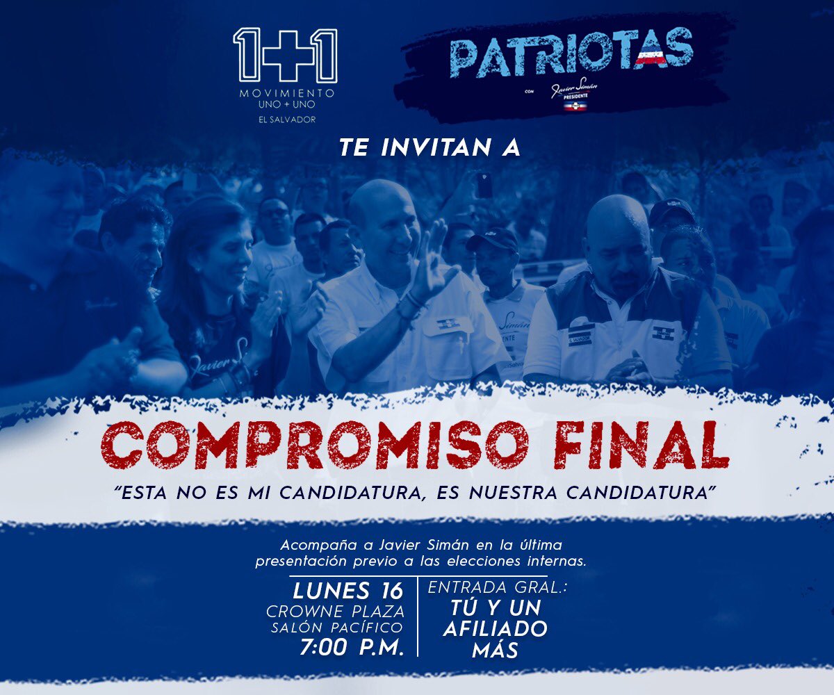 MCDIM10's tweet image. Quiero por este medio invitar a algun hermano afiliado, especialmente alguno que este decantado por otro candidato, a que venga y escuche las propuestas de @JaviSiman Si no le agradan o no se convence no pasa nada pero es muy importante escuchar para comparar