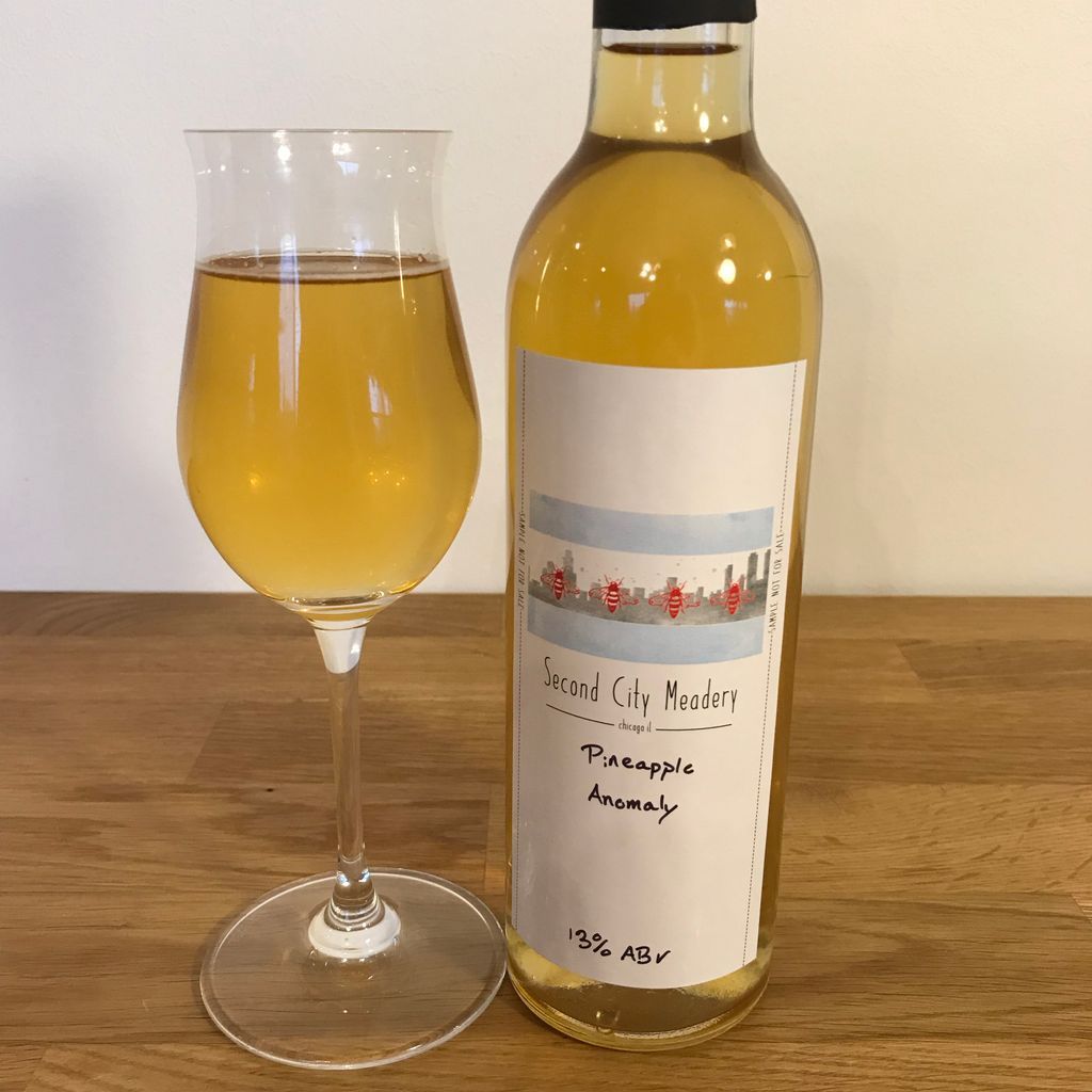 SecondCityMead's tweet photo. Perfect for spring, Pineapple Anomaly leads with huge pineapple & ginger, and finishes with a light touch of peach.
Enter here for a chance to win: https://t.co/Q5VkeduAlk
#mead #melomel #pineapple #giveaway
#chicagomead https://t.co/F78rl0A6AE