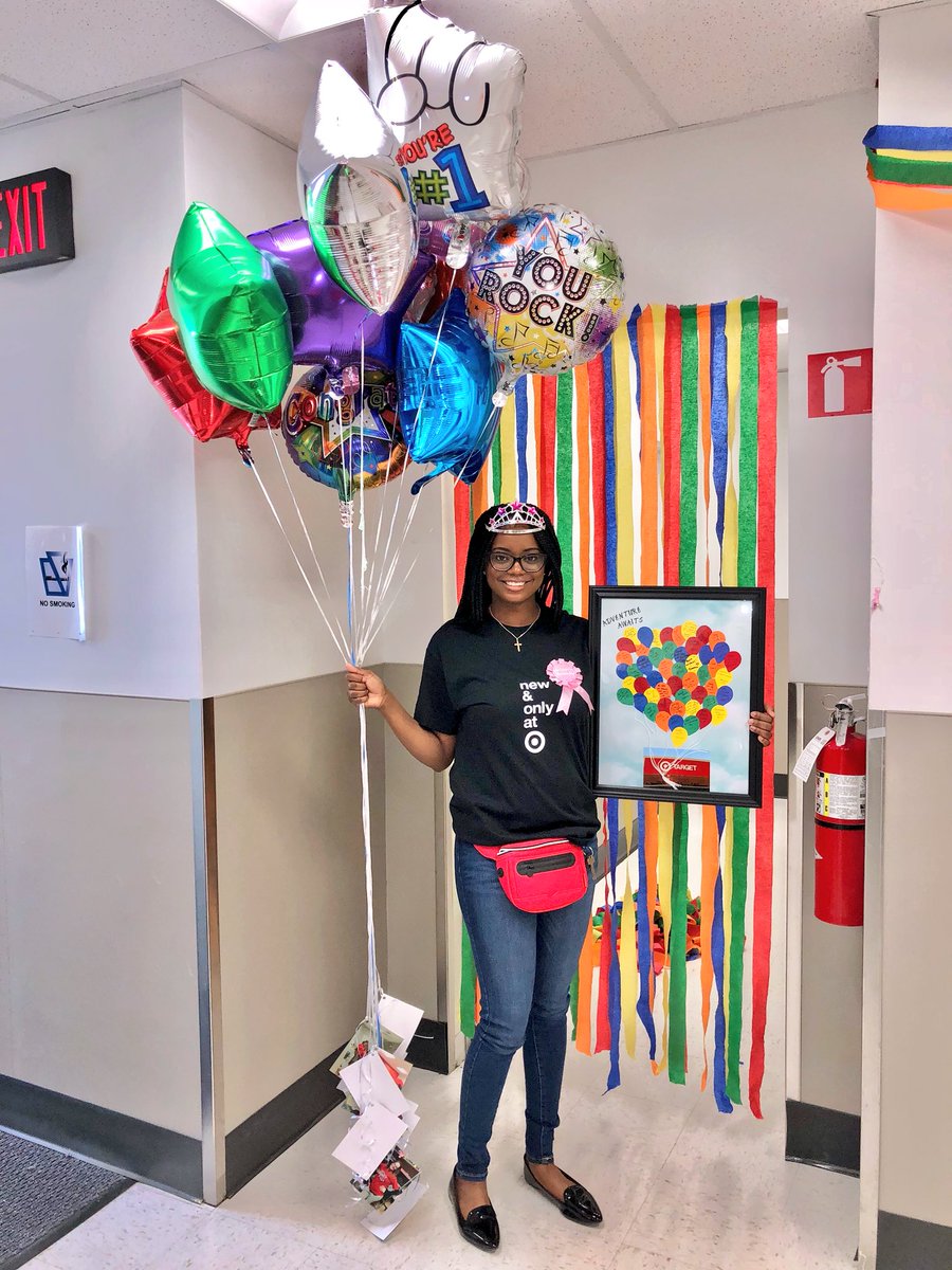 DaveTGT's tweet photo. Marquita, we can’t thank you enough for everything you’ve done for us here at 1159! Congratulations on your new role, you will be missed. 🎈🌟🎉 https://t.co/oqxLvgowDn