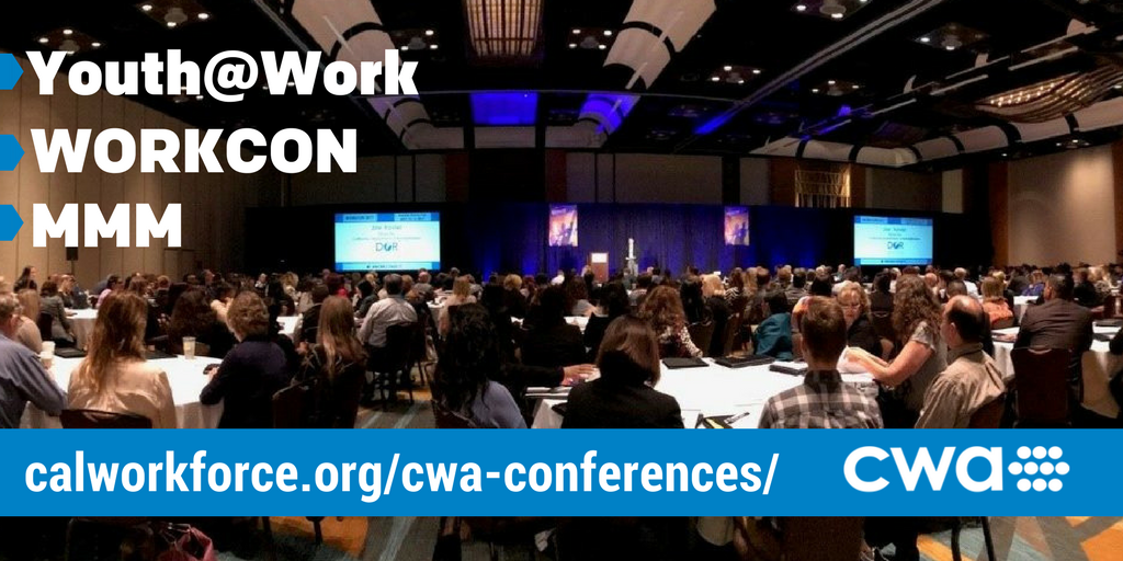 CAWorkforce's tweet photo. CWA sponsors 3 yearly conferences for attendees to build workforce capacity, develop partnerships, share out innovative best practices, & link attendees with the latest & greatest tech/products via our exhibitors & sponsors. Details>https://t.co/zHo9U4360t #wkforceCapacity https://t.co/PovfucAVCl