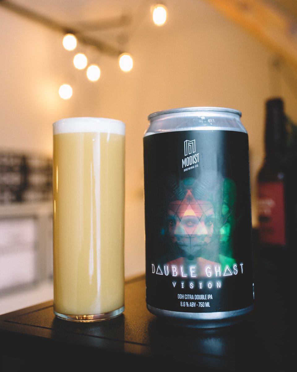 A hazy spring day.

#DoubleGhostVision <a href="/ModistBrewing/">modistbrewing</a>