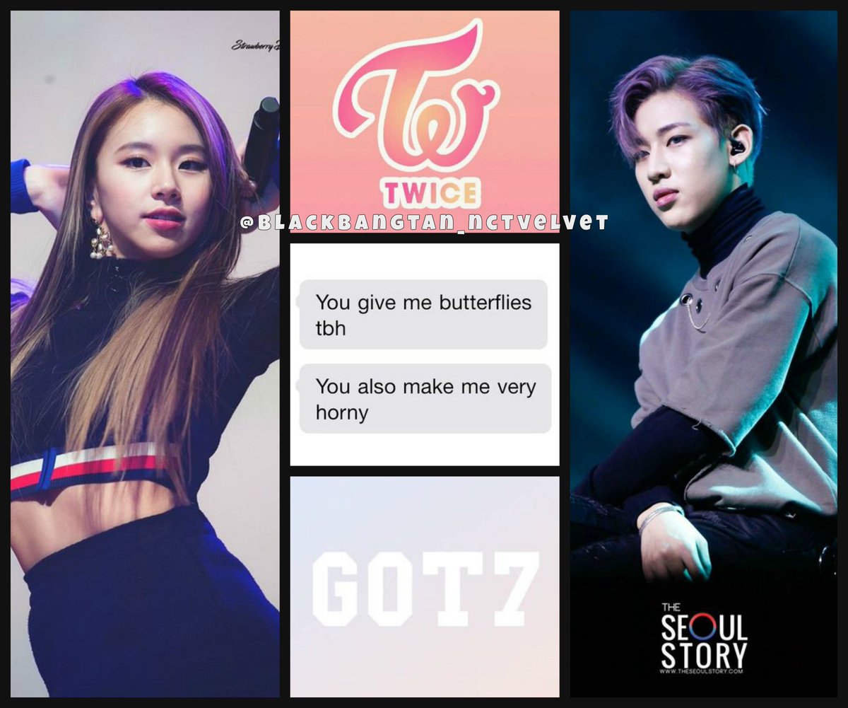 ericvoguue's tweet photo. #got7 #twice #gotwice #once #igot7 #imjaebum #kimdahyun #marktuan #minatozakisana #jacksonwang #hiraimomo #imnayeon #parkjinyoung #choiyoungjae #parkjihyo #bambam #sonchaeyoung #kimyugyeom #choutzuyu #dahbum #marksana #jackmo #jinyeon #younghyo #bamchaeng #tzugyeom https://t.co/PN3bHJoPEI