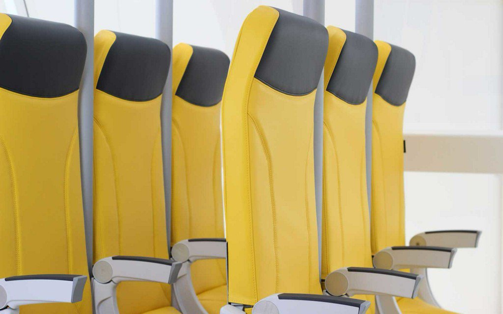 TravelLeisure's tweet photo. These stand-up airplane seats look like a roller coaster ride https://t.co/D6Jzf7SBid https://t.co/eG3g1ro5QH